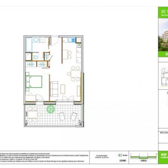  LSI immobilière : Programme Neuf | BOURG-LES-VALENCE (26500) | 47 m2 | 134 000 € 