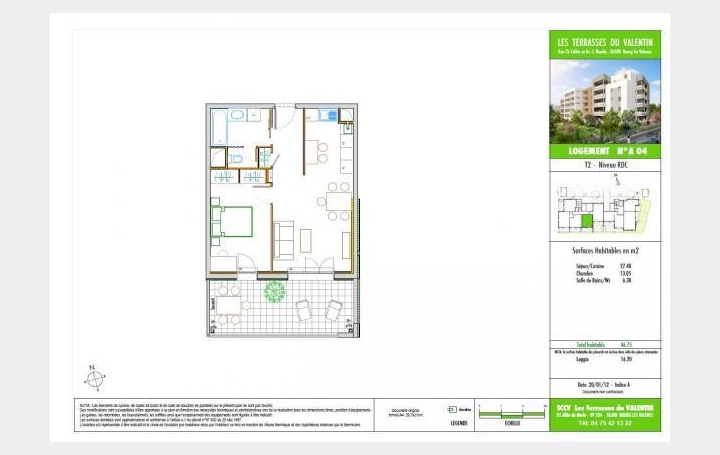 LSI immobilière : Programme Neuf | BOURG-LES-VALENCE (26500) | 47 m2 | 134 000 € 
